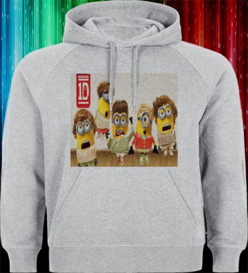1D one direction minion personil Hoodies