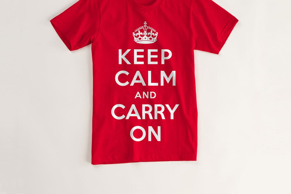 Keep Calm and Carry On Tshirt