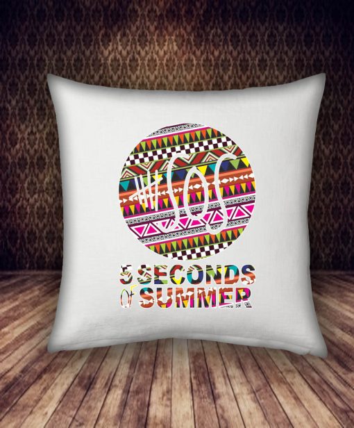 5 second of summer with multiple pattern pillow case