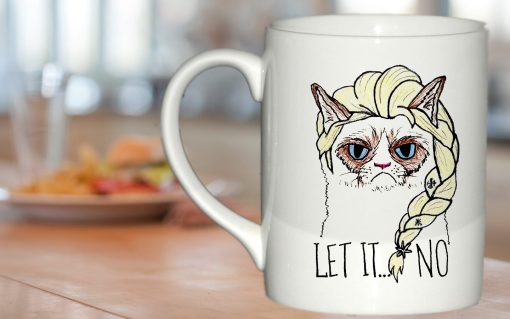 Grumpy Cat Elsa Let it go mug