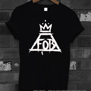 Fall Out Boy FOB logo Tshirt