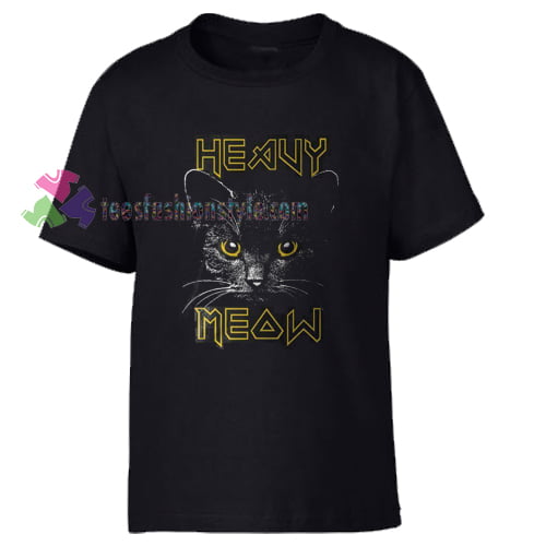Heavy Meow Cat Rock Tshirt