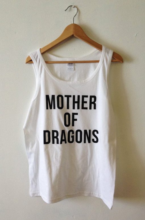 Mother of Dragons White tanktop