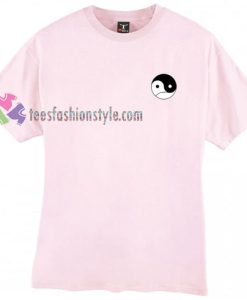 yin and yang logo pink Tshirt