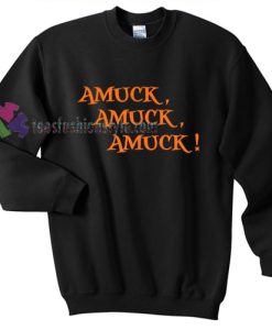 Amuck Hocus Pocus Halloween gift sweatshirt
