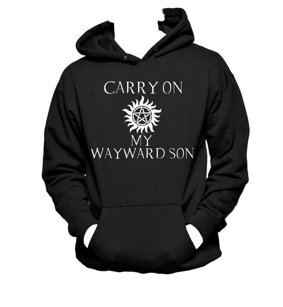 Carry On My Wayward Son Supernatural hoodie gift