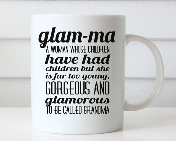 Glamma Glam Ma Grandma mug