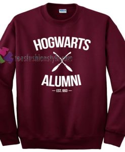 Hogwarts Alumni Maroon Sweater