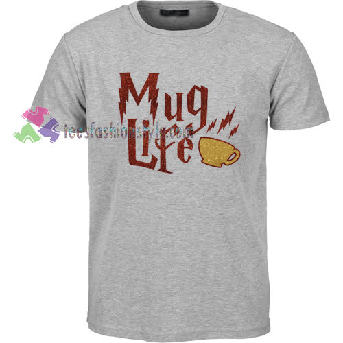 Mug Life Glitter T-Shirt