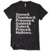 Stone Chamber Prisoner Goblet Order Prince Hallows T-Shirt