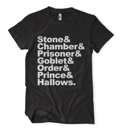 Stone Chamber Prisoner Goblet Order Prince Hallows T-Shirt