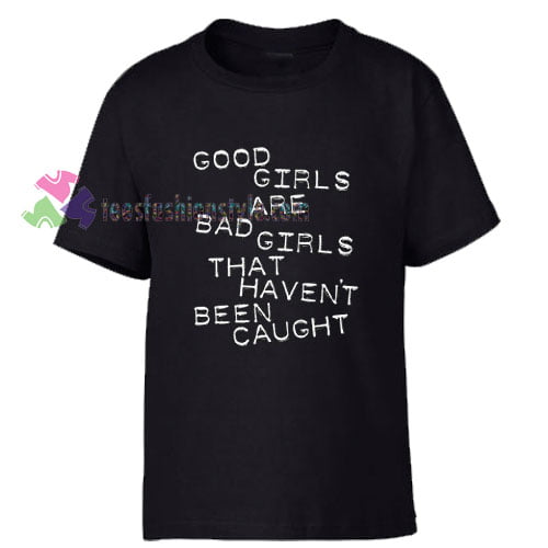 Good Girl Bad Girl Black T-Shirt