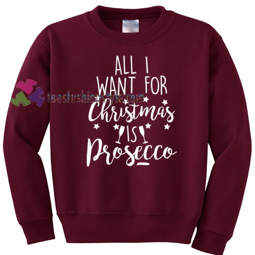 Christmas is Prosecco Sweater gift