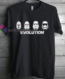 Evolution of the Stormtrooper T-shirt gift