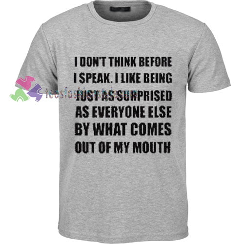 I Speak T-Shirt gift