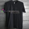 Resident Evil Logo T-shirt gift
