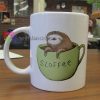 Sloffee Sloth Coffee Mug gift