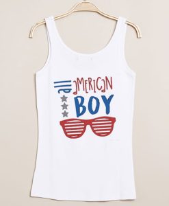 All American Boy independence day tanktop gift