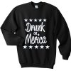 Drunk on Merica independence day sweater gift