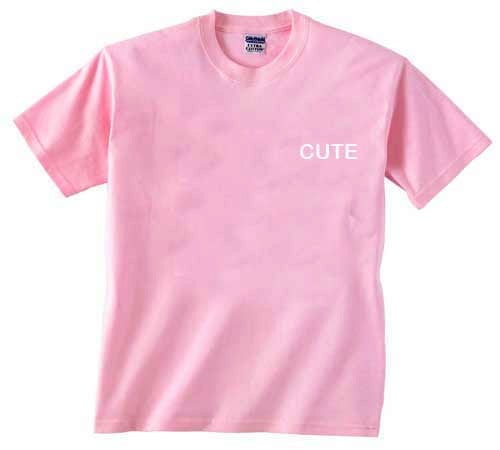 cute light pink tee Tshirt gift