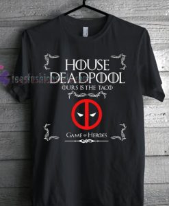 House Deadpool Mens Funny T-shirt gift