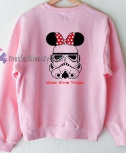 Minnie Storm Trooper Sweatshirt Gift sweater cool tee shirts