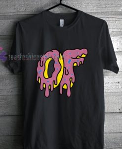 Odd Future Big Dripping Donut Mens Funny T shirt gift