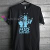 Peace Among Worlds Rick & Morty Comedy T shirt gift