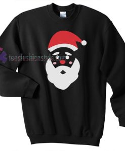 Santa's face Christmas Sweatshirt Gift sweater cool tee shirts