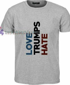 love trumps hate t shirt