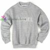 angel grey sweatshirt