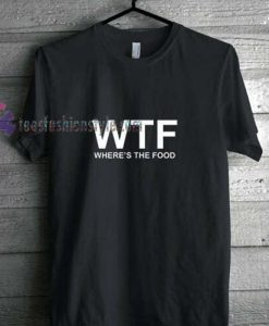 WTF Black t shirt