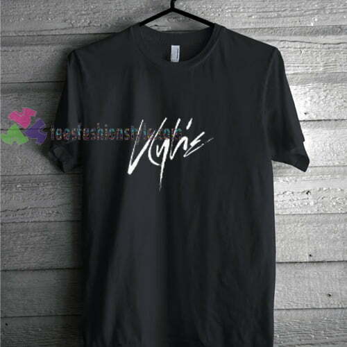 Kylie Font Black t shirt