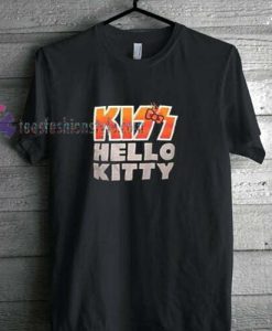 Kiss Hello Kitty t shirt
