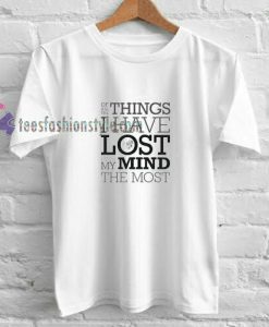 Lost Mind t shirt