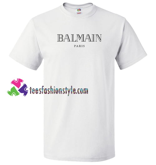 Balmain Paris T Shirt gift tees unisex adult cool tee shirts