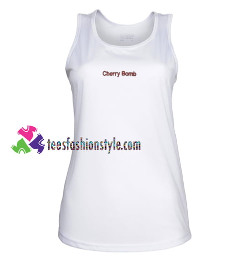 Cherry Bomb Adult Tank Top gift tanktop shirt unisex custom clothing Size S-3XL