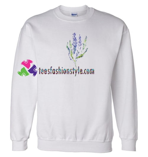Lavender Flower Sweatshirt Gift sweater adult unisex cool tee shirts