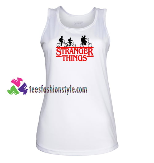 Stranger Things Bike Tank Top gift tanktop shirt unisex custom clothing Size S-3XL