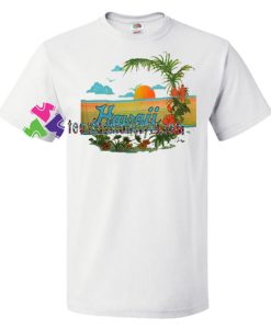 Cute Hawaii T Shirt gift tees unisex adult cool tee shirts
