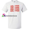 Grl Pwr Peace Hand T Shirt gift tees unisex adult cool tee shirts