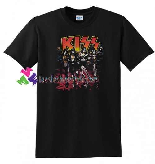 KISS Cover Band T Shirt gift tees unisex adult cool tee shirts