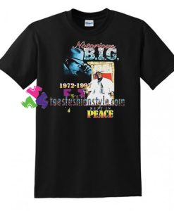 Notorious BIG 1972 1997 RIP T Shirt gift tees unisex adult cool tee shirts