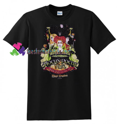 Villain Spelltacular magic kingdom Hocus Pocus T Shirt Halloween Shirts gift tees unisex adult cool tee shirts
