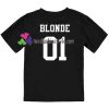 Blonde 01 Back T shirt gift tees unisex adult cool tee shirts