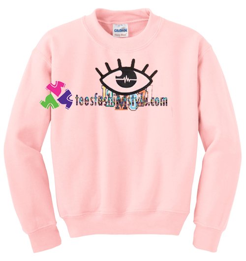 Eye Jim 071 Light Pink Sweatshirt Gift sweater adult unisex cool tee shirts