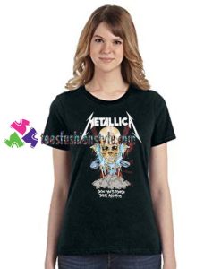 Metallica Skull T Shirt gift tees unisex adult cool tee shirts