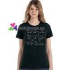 Pattern Sketch Of Cats T Shirt gift tees unisex adult cool tee shirts