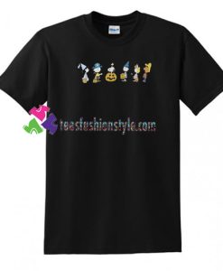 Peanuts Halloween T Shirt gift tees unisex adult cool tee shirts