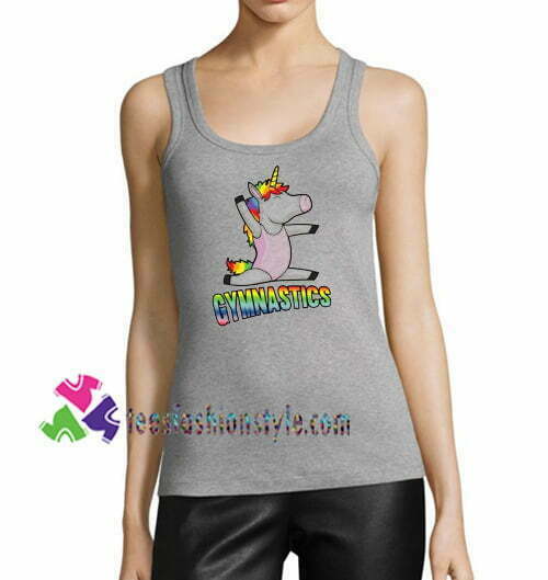 Gymnastics tanktop Unicorn Gymnastics Tanktop gift tanktop shirt unisex custom clothing Size S-3XL
